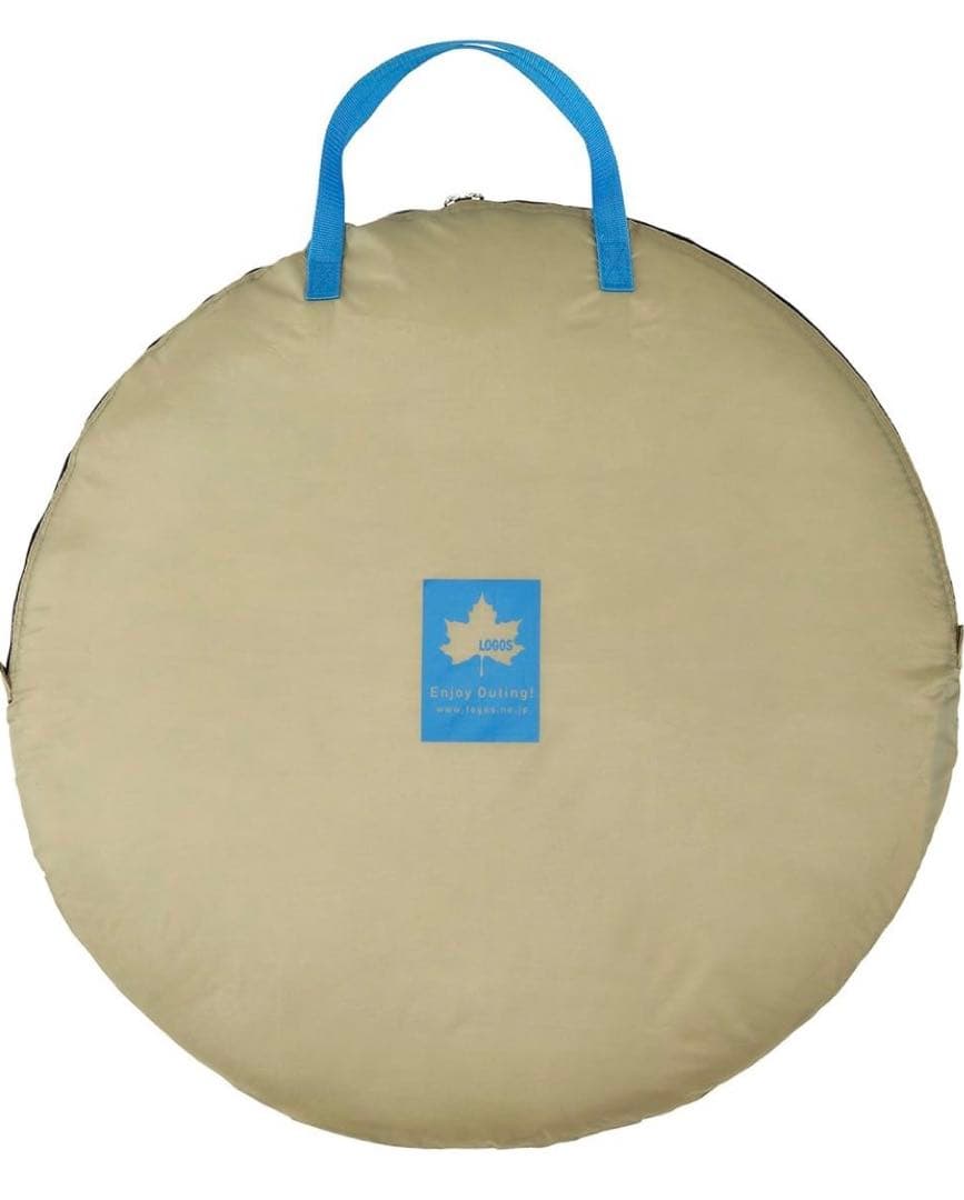 早い者勝！極美品！ロゴス(LOGOS)ポップアップシェルターベージュ　入手困難品