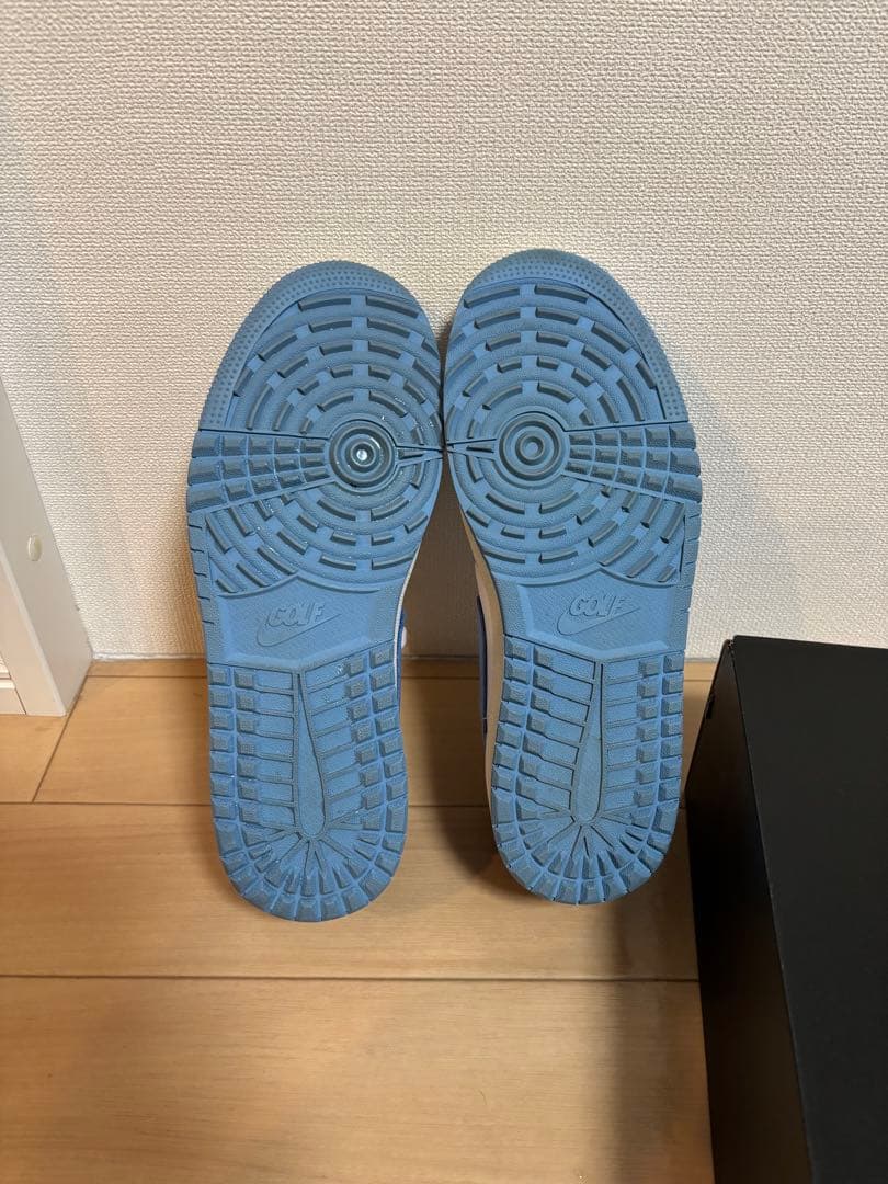 Air Jordan 1 Low G 青白 ゴルフ UNC
