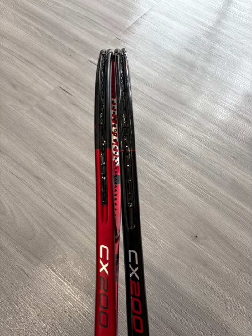 DUNLOP CX 200 テニスラケット 赤/黒　　305g g3 ダンロップ
