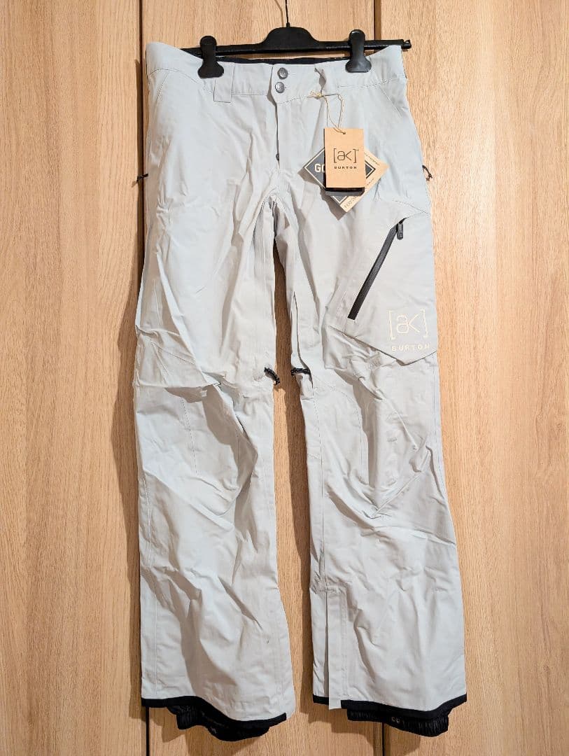 新品未使用タグ付 Burton ak サイクリック パンツ グレークラウド S