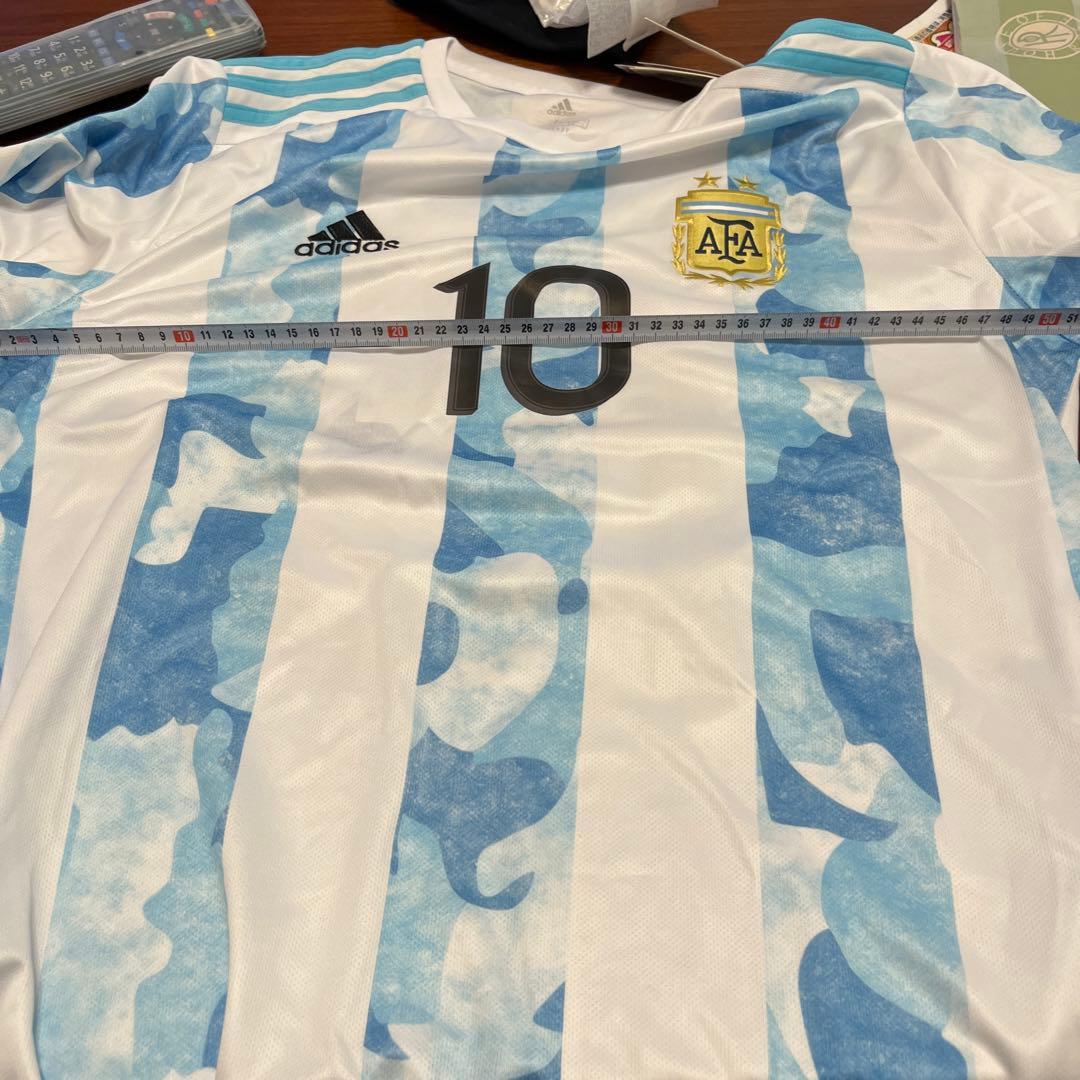 アルゼンチン代表ユニフォームadidas メッシ 10 L シャツ最終値下げ