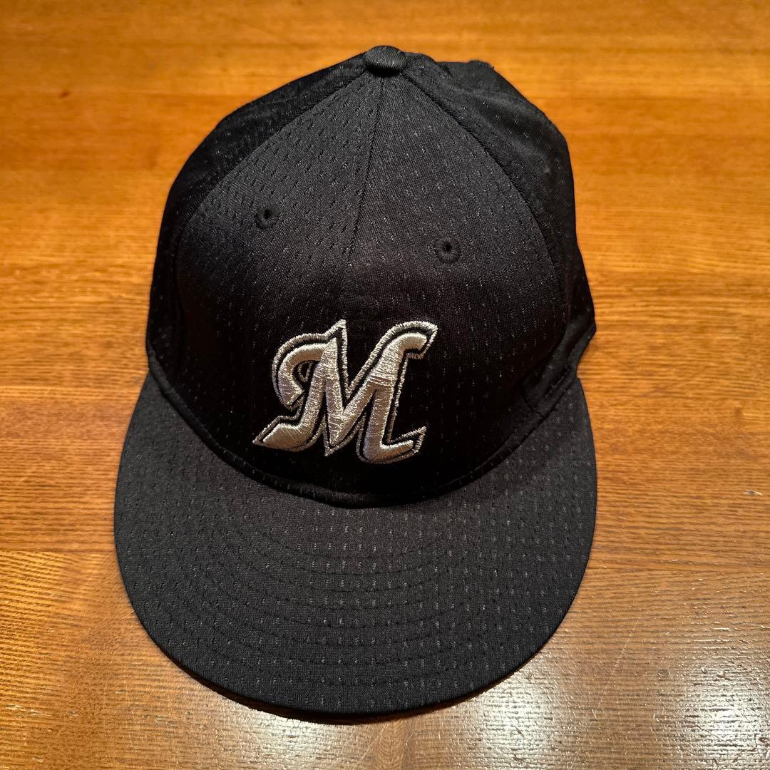NEW ERA 千葉ロッテマリーンズ　公式キャップ　夏仕様　61.5cm