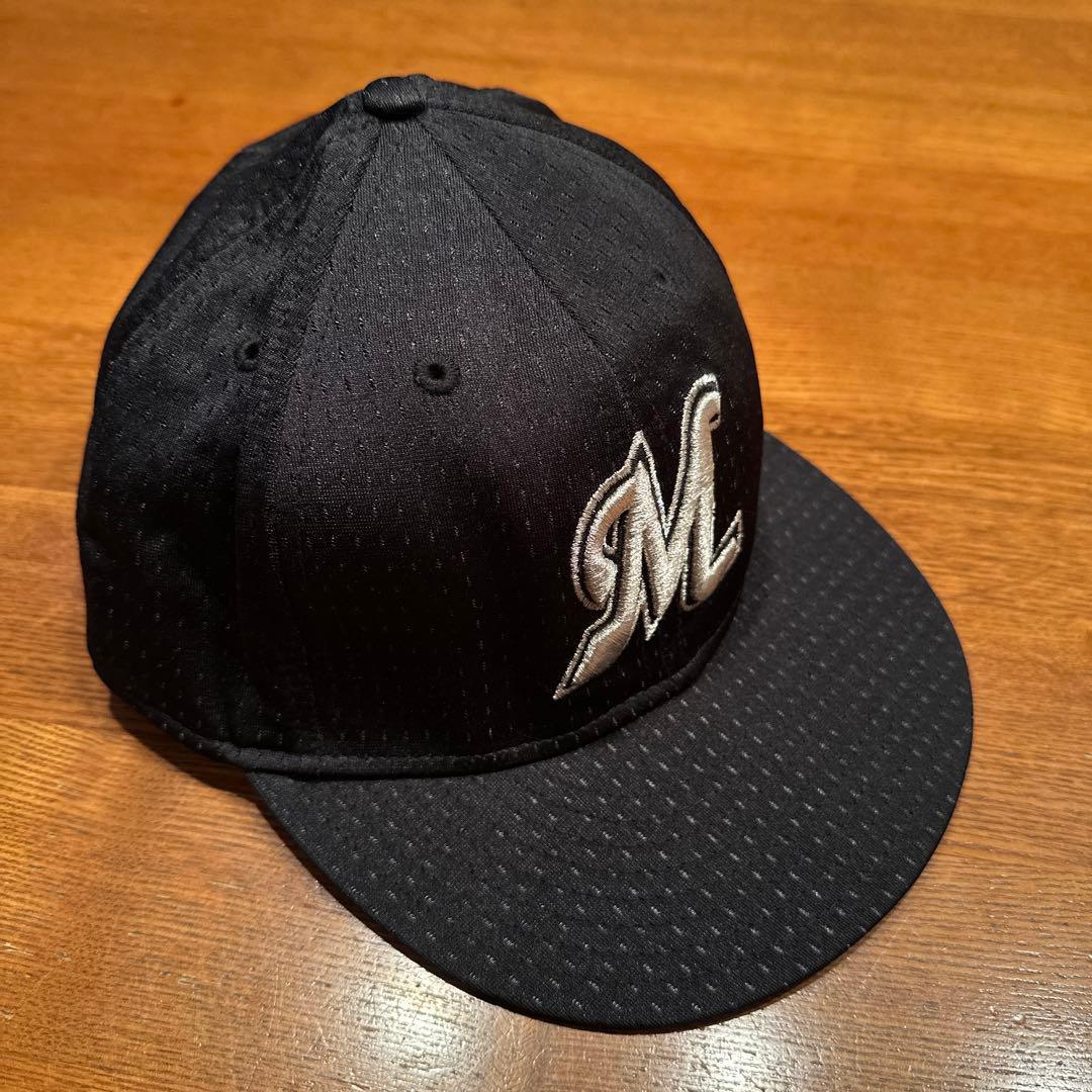 NEW ERA 千葉ロッテマリーンズ　公式キャップ　夏仕様　61.5cm