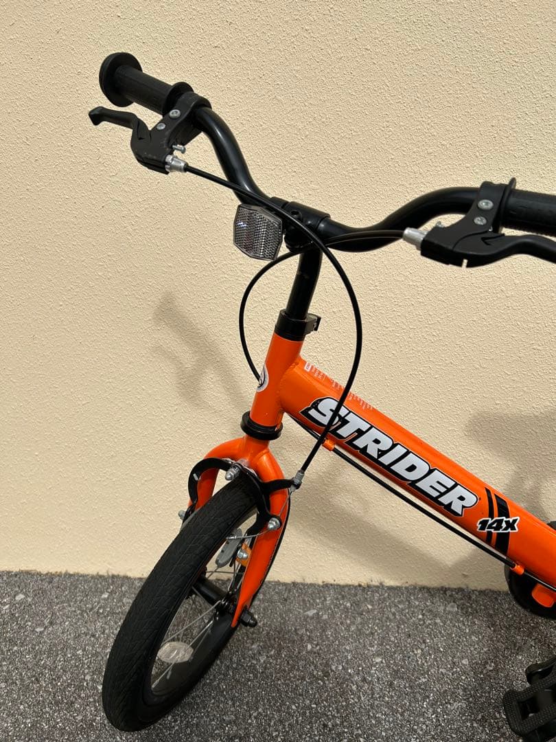 沖縄県　直接受け渡し限定　ストライダー14X オレンジ