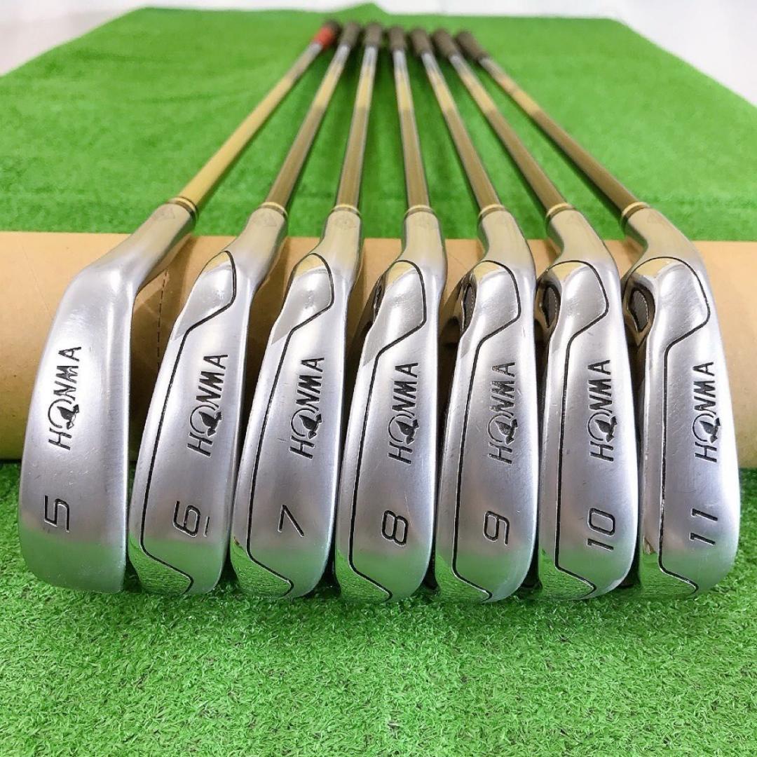 チ72★★希少左利き用 2S HONMA BERES レフティアイアン7本セット