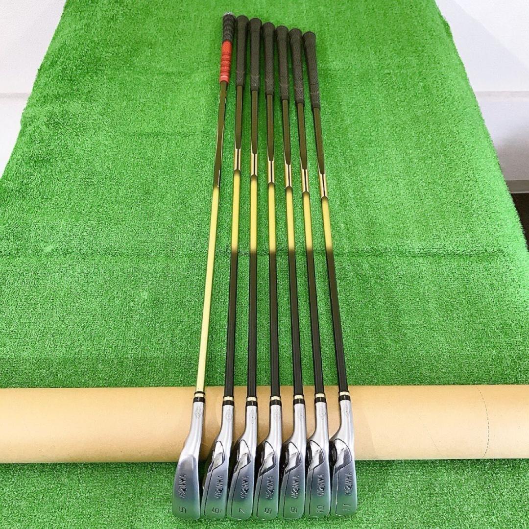 チ72★★希少左利き用 2S HONMA BERES レフティアイアン7本セット