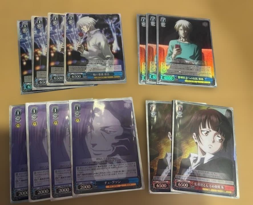 WS　サイコパス　PSYCHO-PASS　フルホイル　デッキ　4扉4本