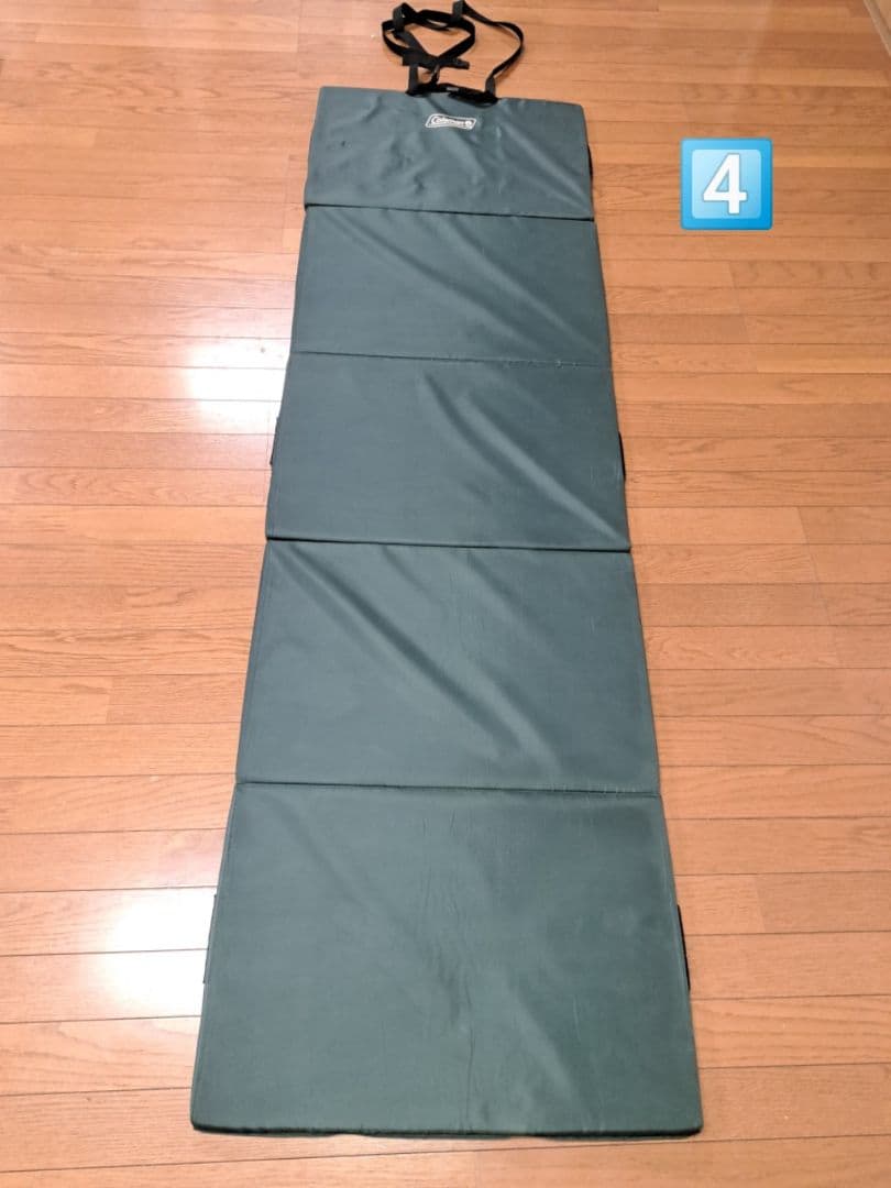【廃盤】Coleman フォールディングマット 4枚セット