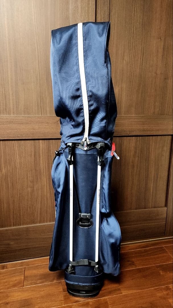 BEAMS GOLF キャディバッグ ネイビー