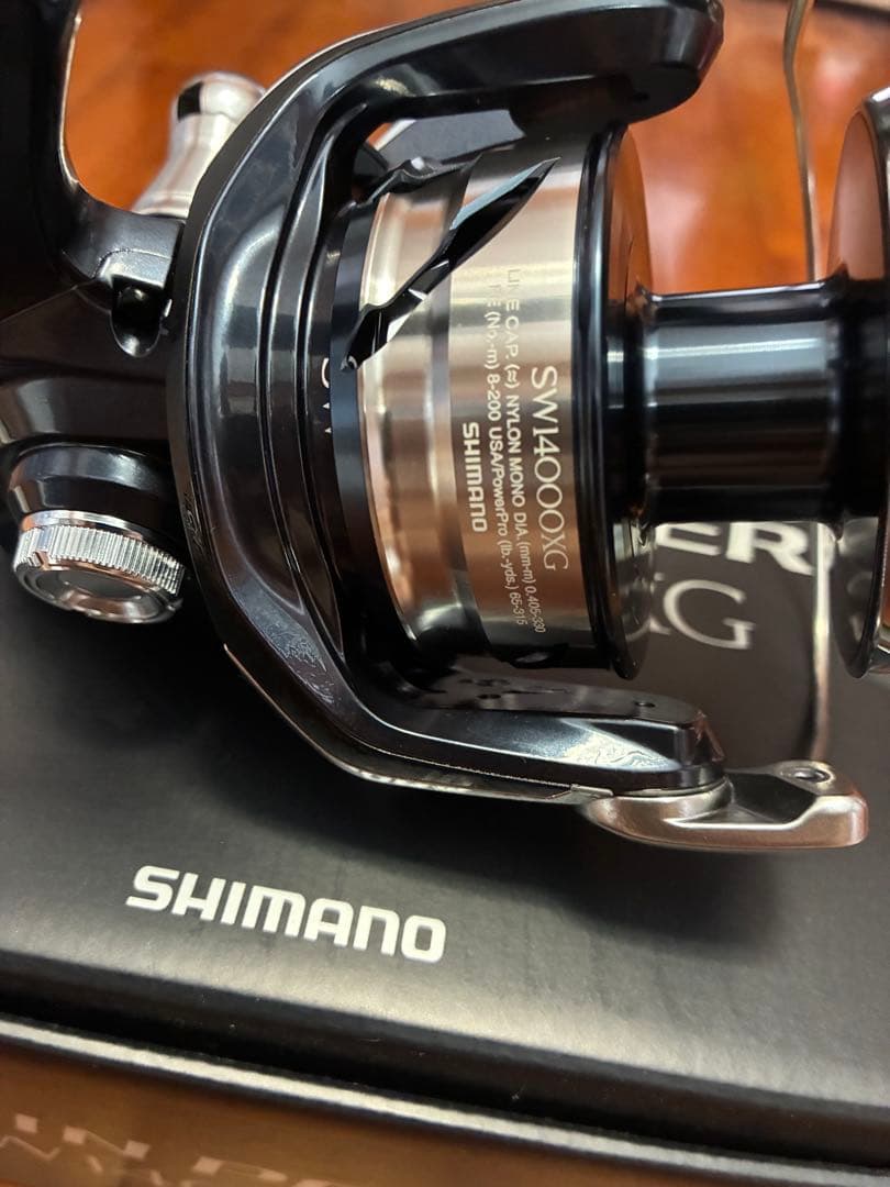 新品未使用品　シマノ リール 21 ツインパワー SW 14000XG