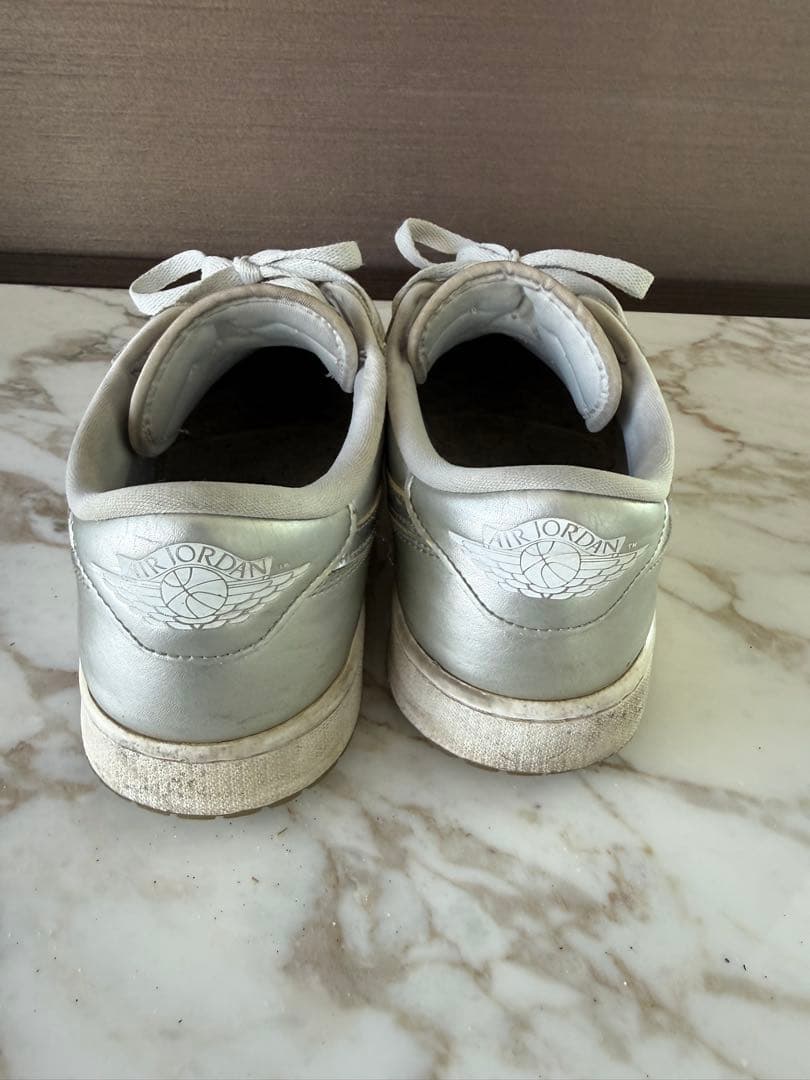 【レア】Nike Air Jordan 1 Low メタリックシルバー US11
