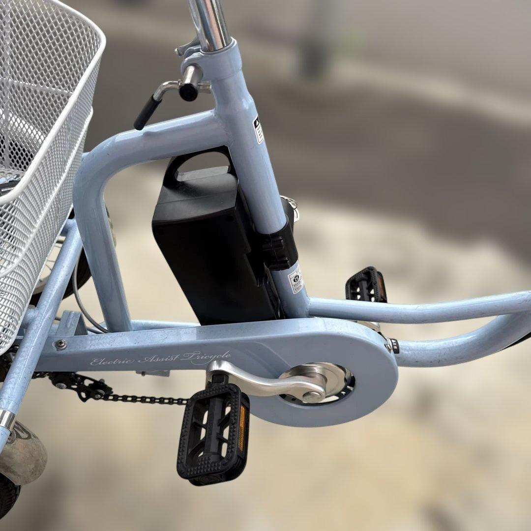【札幌引取限定】ミムゴ 電動補助付三輪自転車 MG-TRM20EB