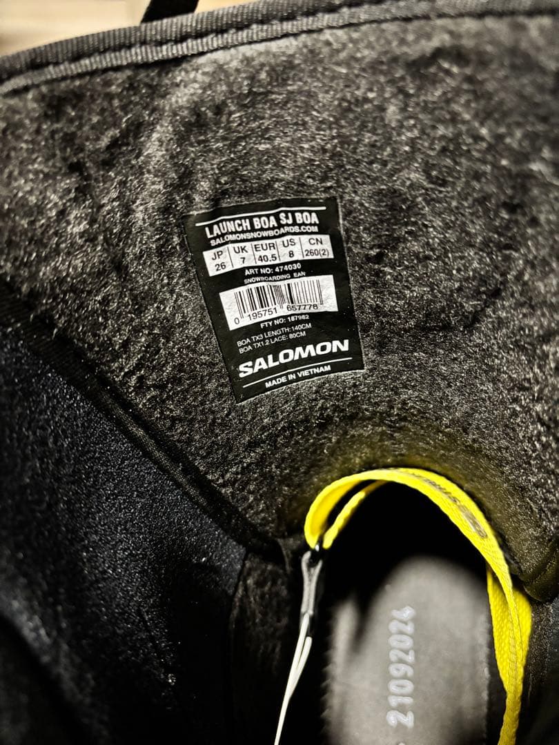 【earthさん専用】SALOMON スノーボード ブーツ LAUNCH BOA