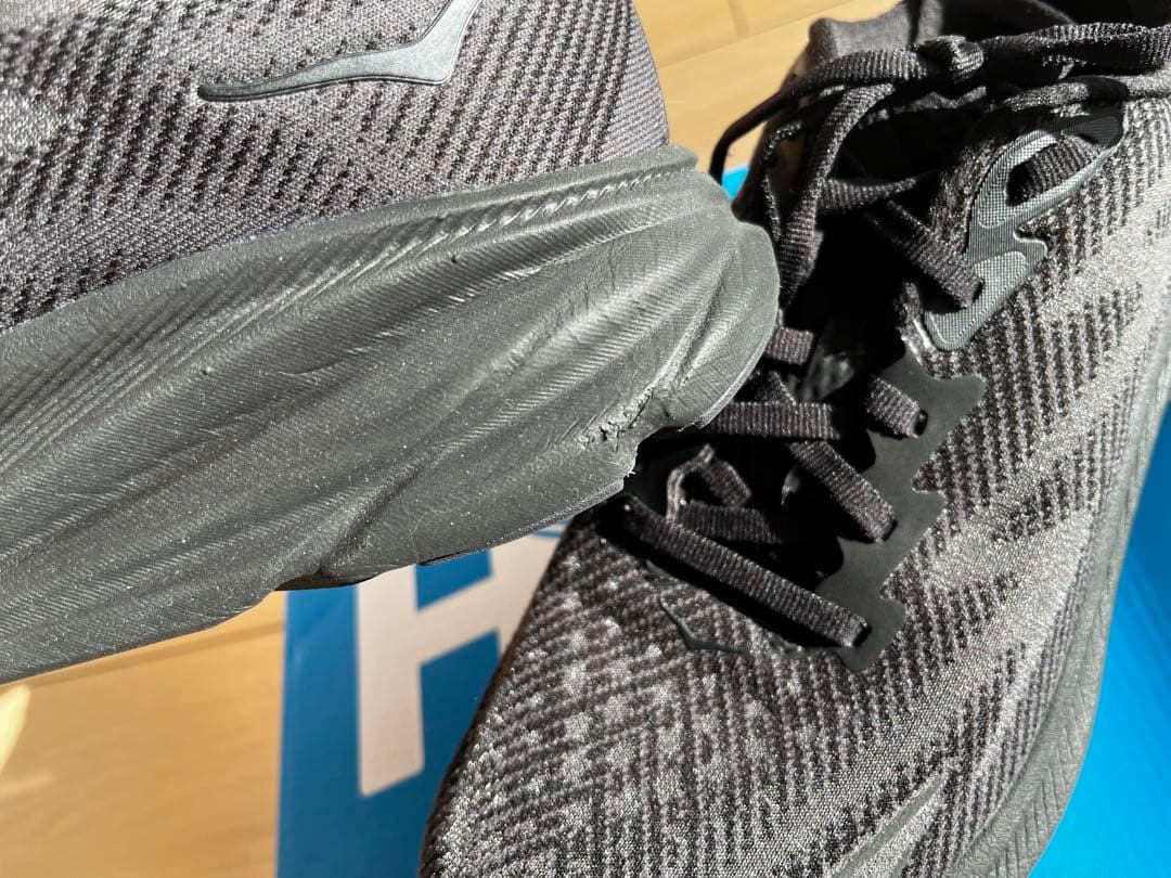 HOKA スニーカー　CLIFTON 9 ブラック 男女兼用