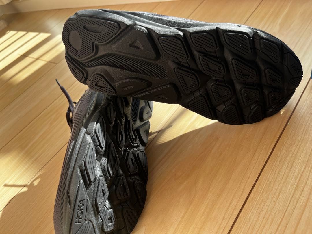 HOKA スニーカー　CLIFTON 9 ブラック 男女兼用