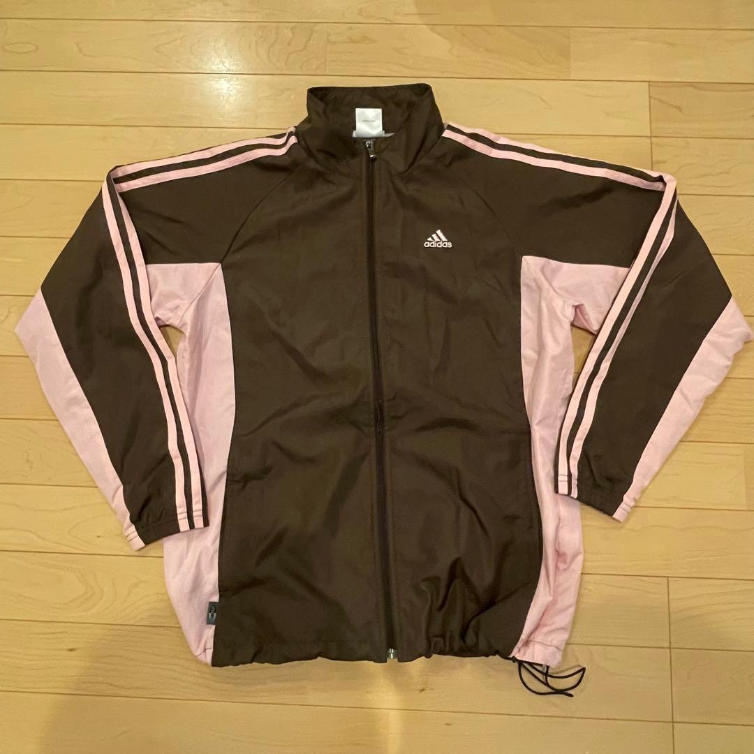 アディダス　adidas ウインドブレーカー　セットアップ　上M 下L