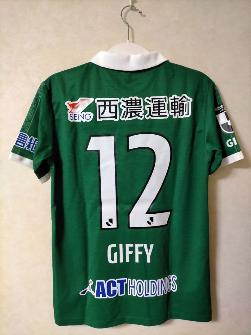 FC岐阜 2023 オーセンティック ユニフォーム 12 GIFFY M