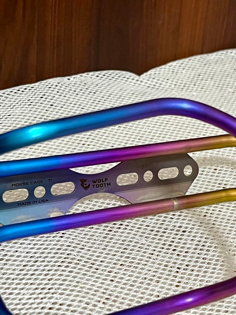 Morse Cage Ti ウルフトゥース ボトルケージ チタン 2個セット