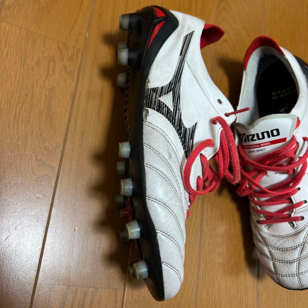 Mizuno Morelia Neo サッカーシューズ ホワイト/レッド