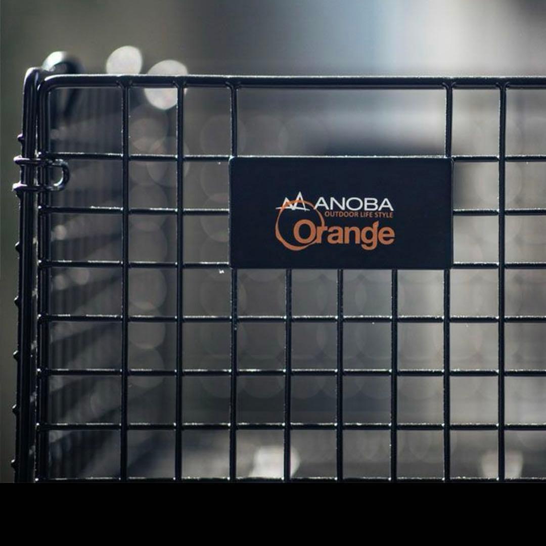 ANOBA×Orange 別注 フォールディングワイヤーバスケットS