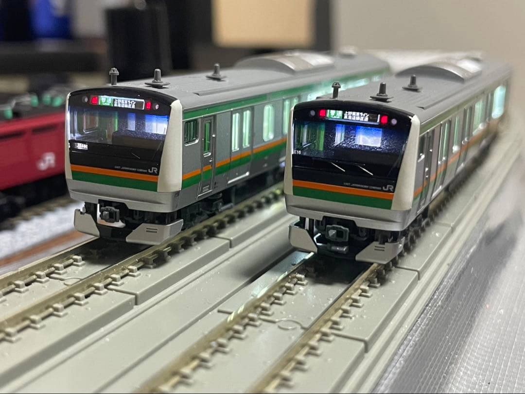 Kato 10-1268 e233系3000番台 10両セット 全車室内灯付き