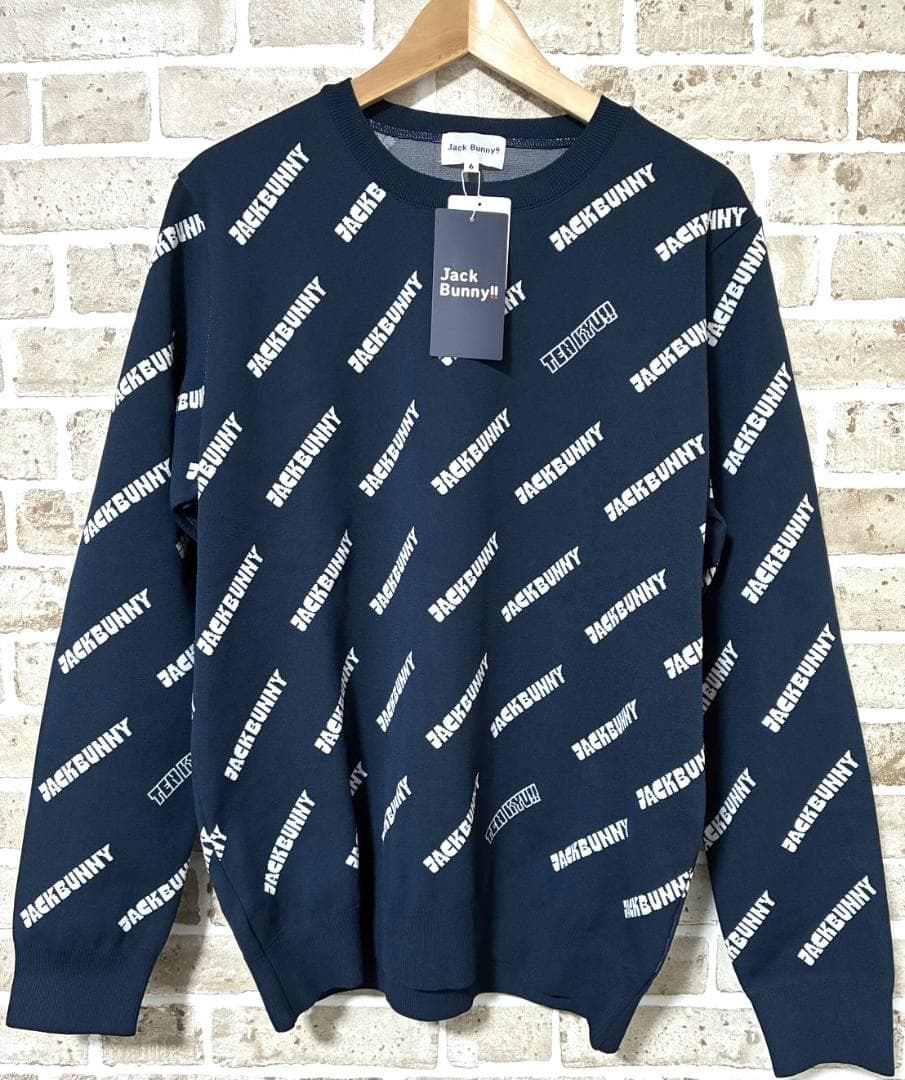 【早い者勝ち✨】新品 ジャックバニー メンズ プルオーバーセーター サイズ6
