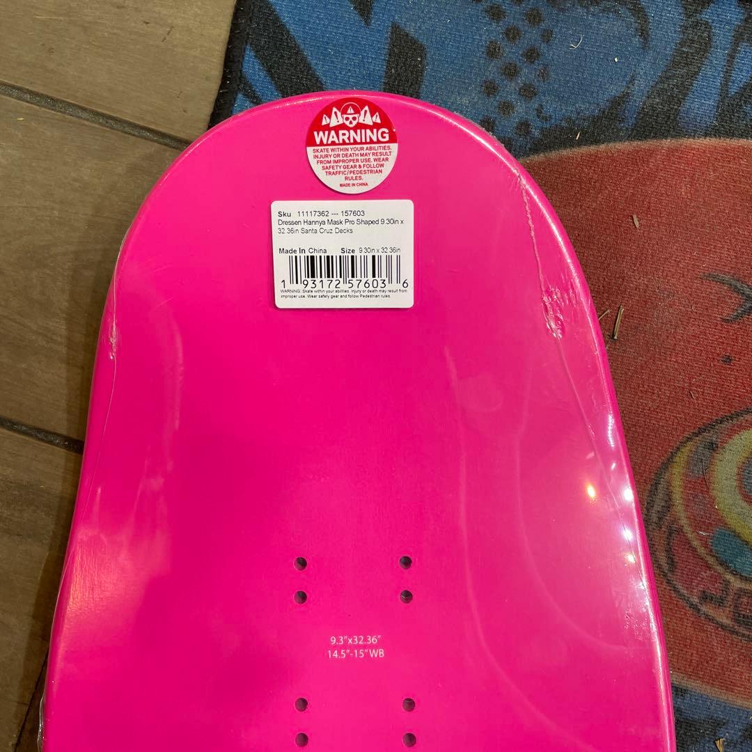 サンタクルーズ　SANTA CRUZ スケートデッキ 箱無し　9.3in