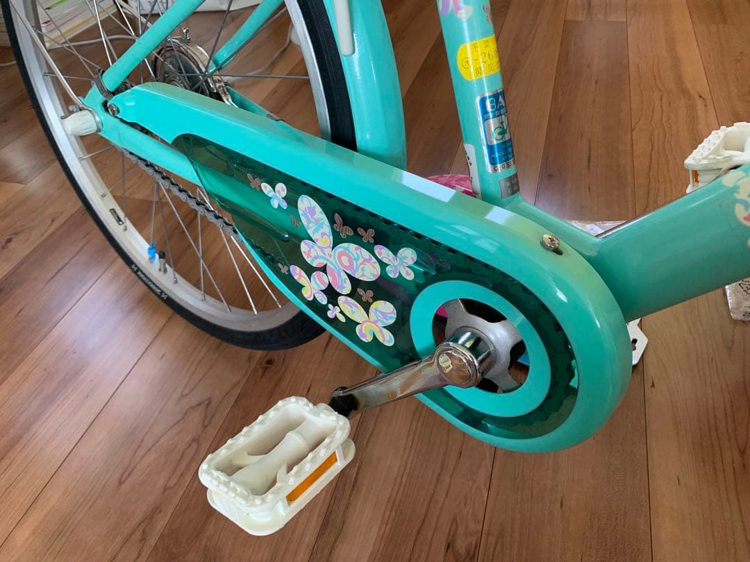 ブリヂストン エコパル　22インチ 女の子用 子供自転車 引取限定 ⭕️