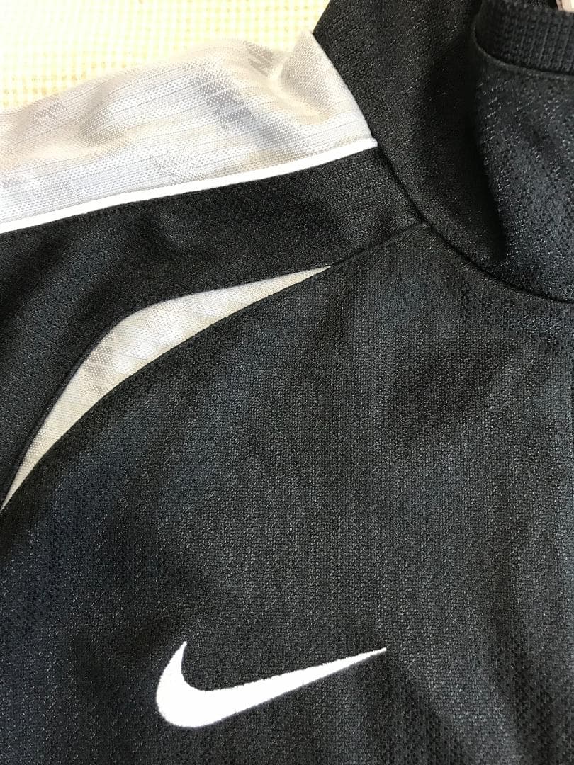 NIKE 　ルーズフィットジャージ上下セット　ブラックＸシルバー　　Mサイズ