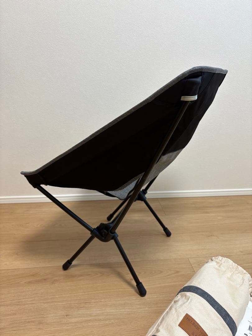 【ヘリノックス】タグ付き新品　コンフォートチェア　スチールグレー