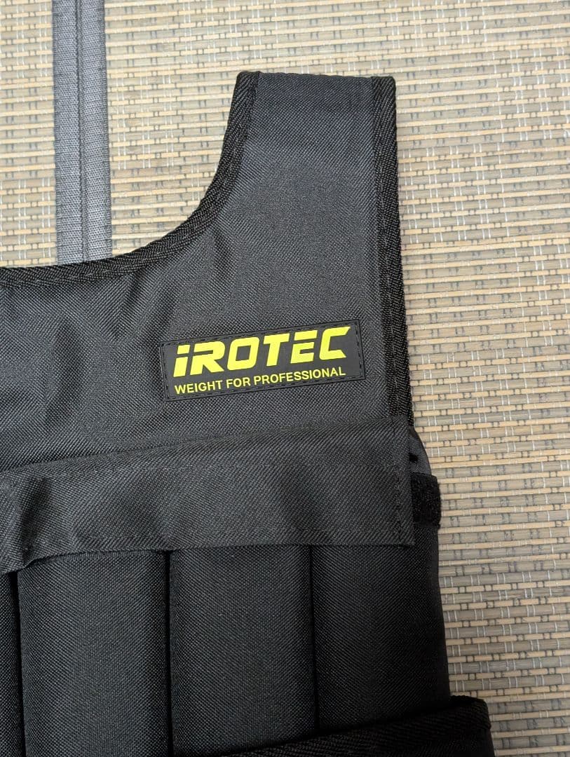 IROTEC アイロテック NEWアジャストパワーウエイトベスト20KG/ 荷重