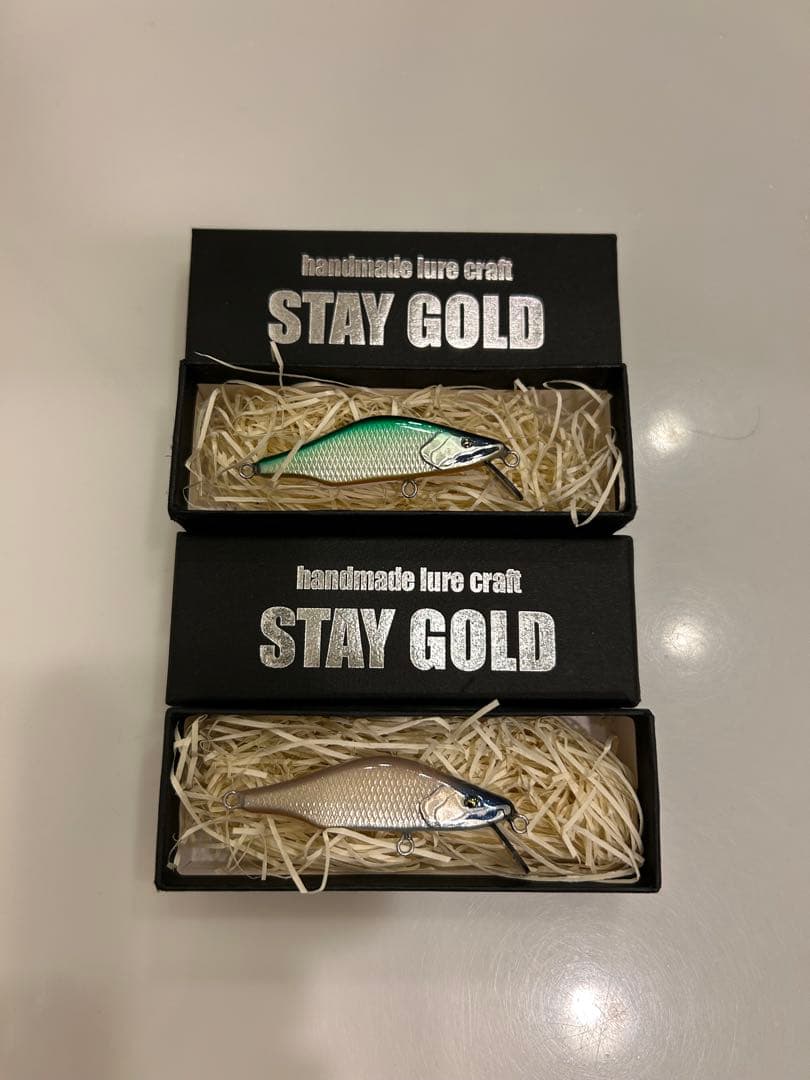 カ*ヤ様 STAYGOLD ステイゴールド　極薄　50S ハンドメイドミノー