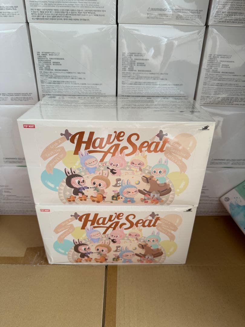 ラブブ Have a Seatシリーズ ぬいぐるみ アソート 1ボックス