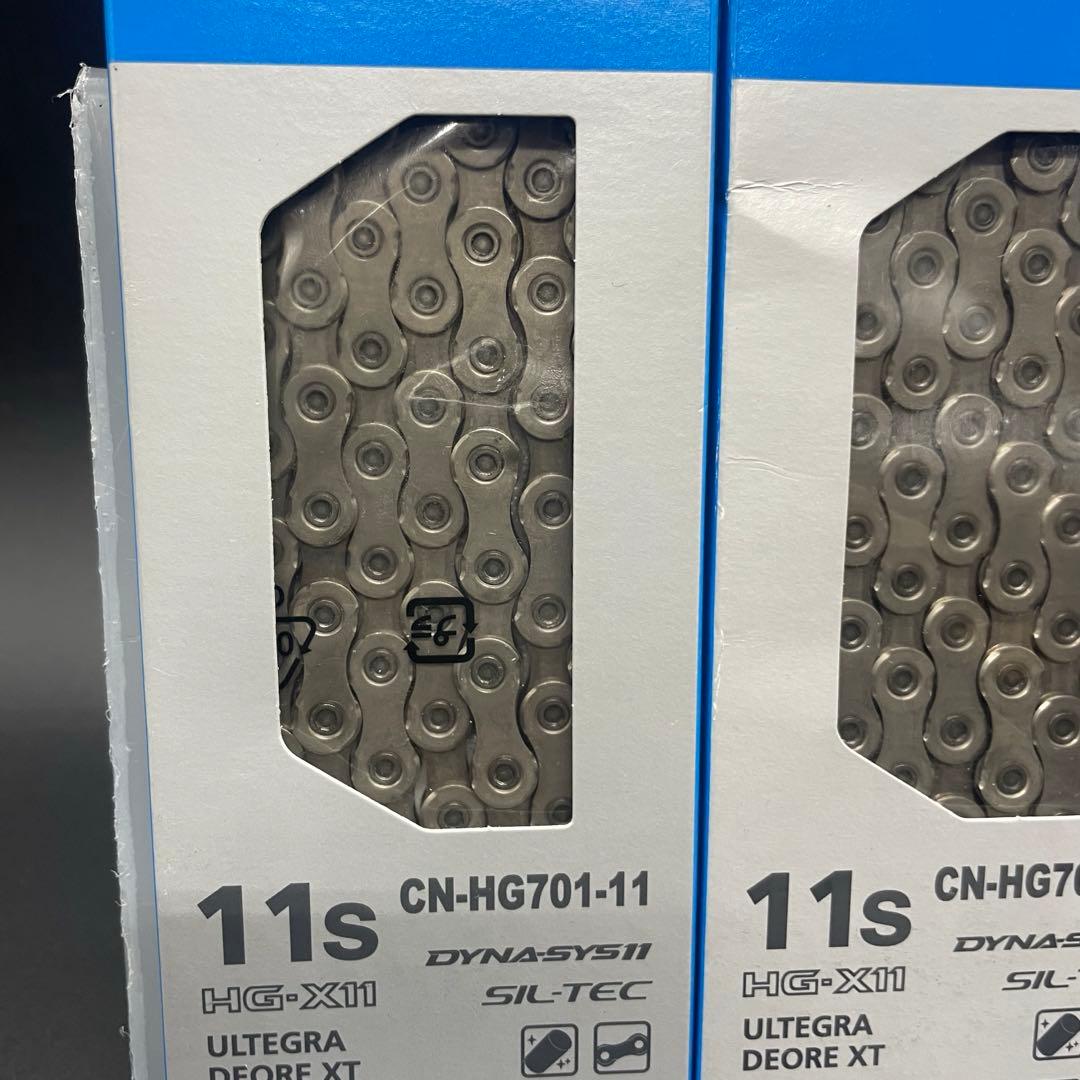 ◯未使用 CN-HG701-11 11速チェーン 116L 3個 エンドキャップ