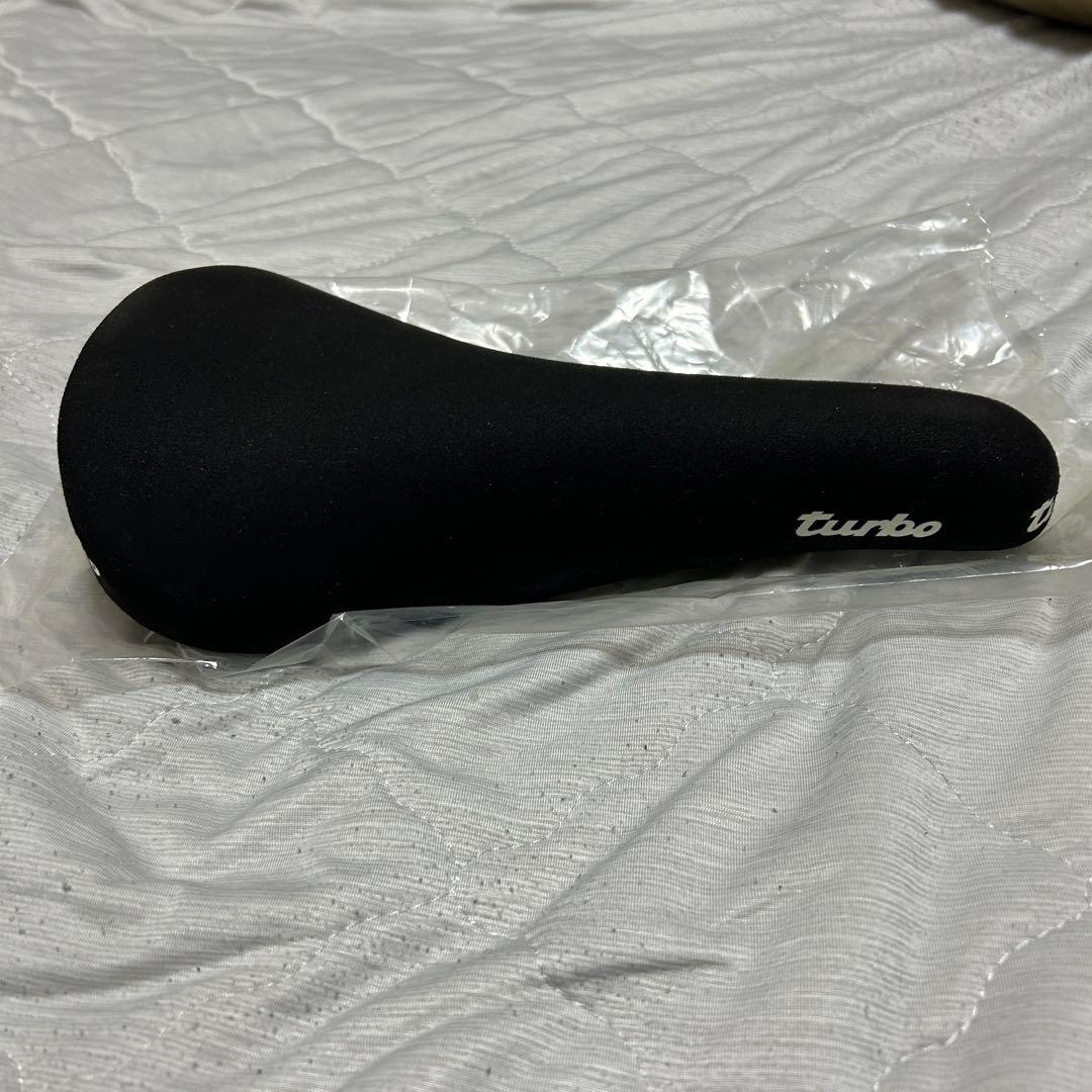【CHAR様分】selle italia TURBO NUBUK 黒サドル