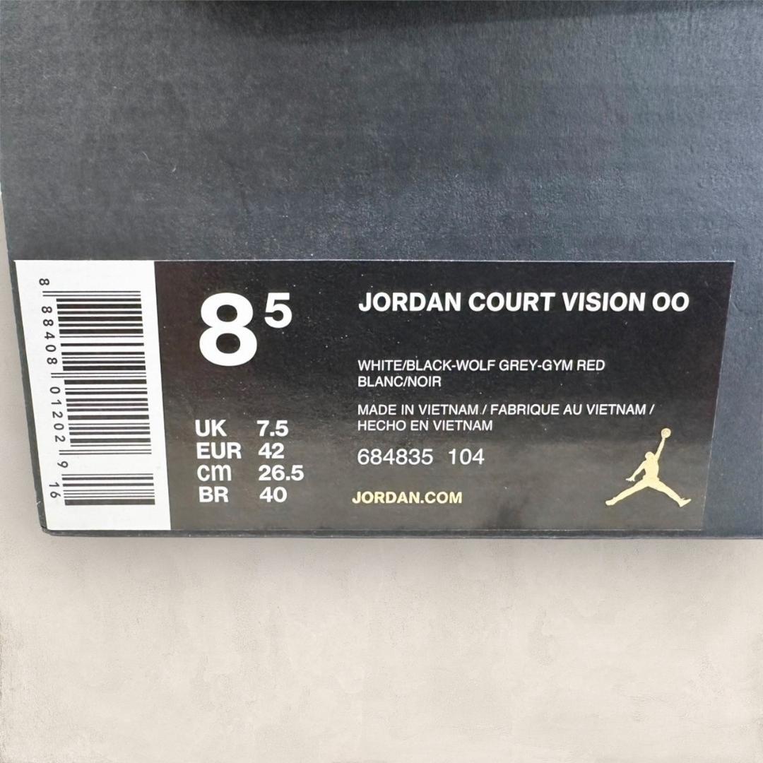 【新品・箱タグ付】NIKE ナイキ JORDAN COURT VISION 00