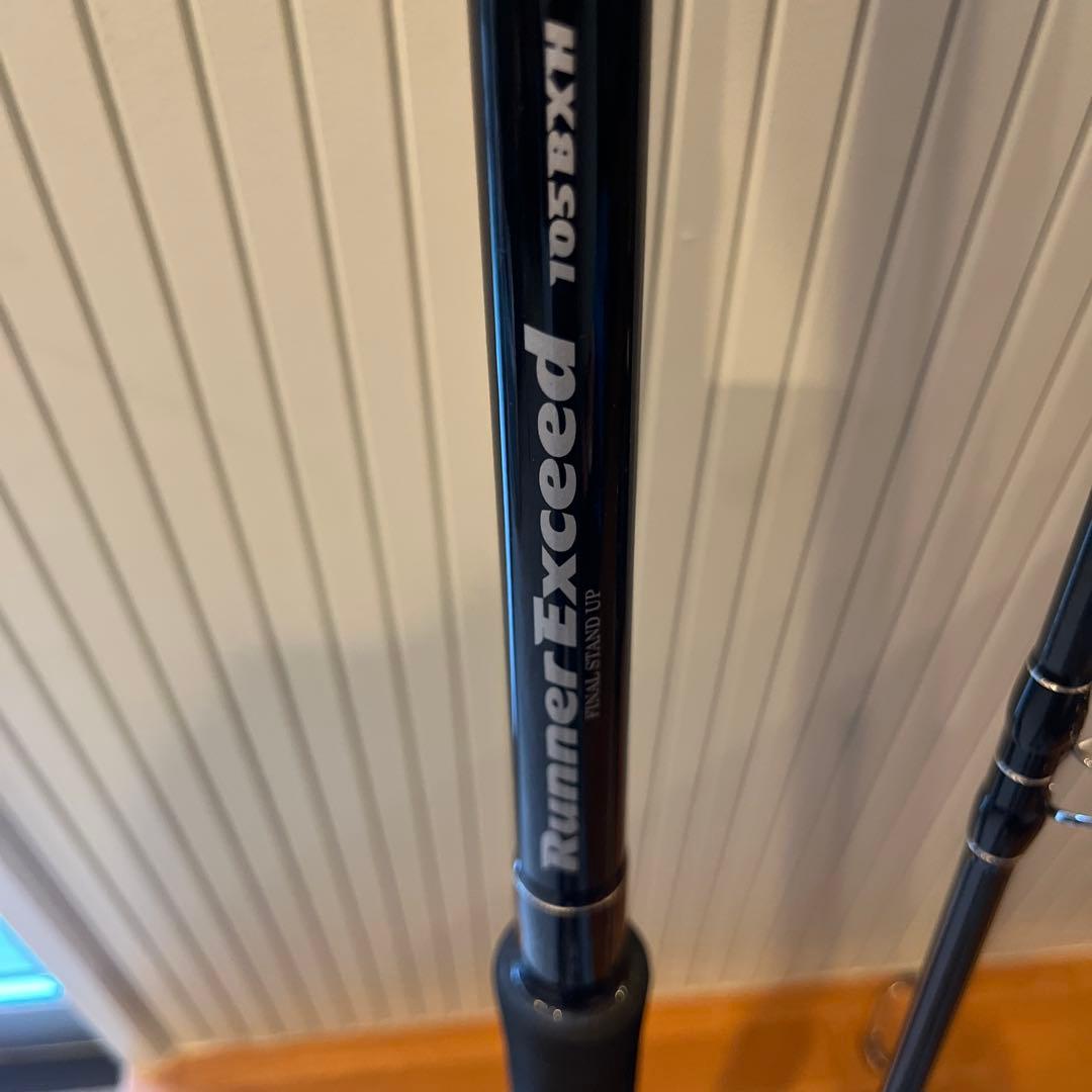 ロッド Ripple Fisher runner exceed 105BXH