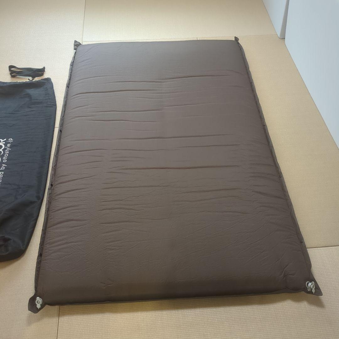 ラッキ【Lサイズ】FIELDDOOR スリーピングマット ブラウン