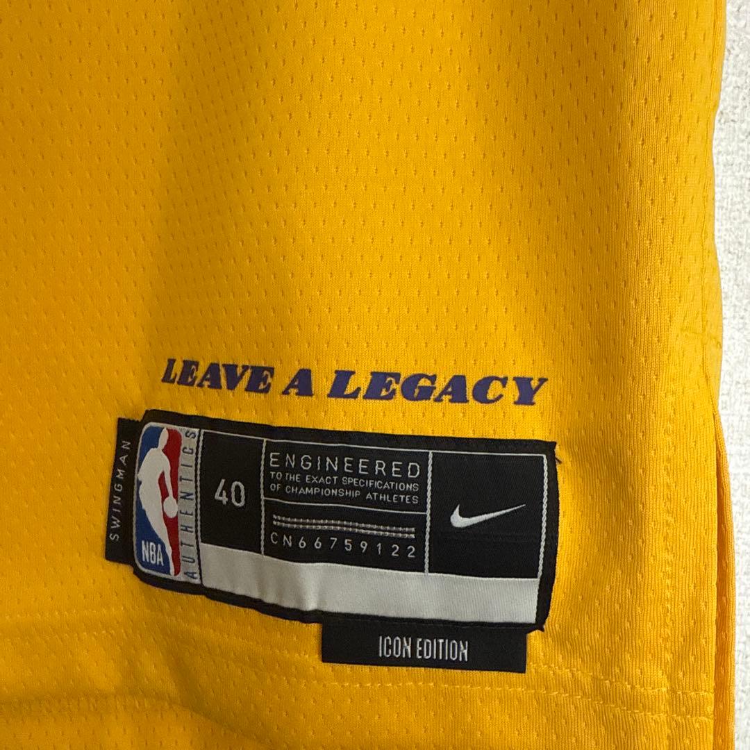 NIKE レブロン ユニフォーム 未使用 ナイキ NBA レイカーズ LA