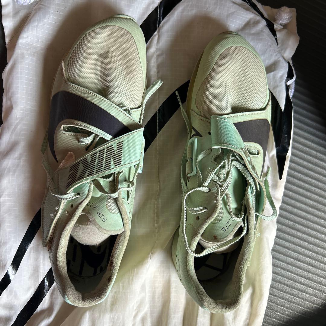 NIKE ELITE スパイクシューズ ミントグリーン