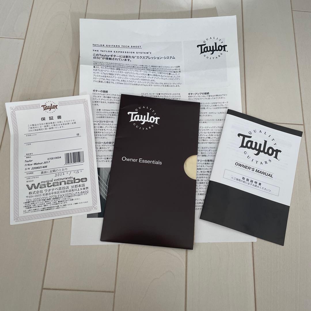 Taylor Guitars 114ce アコースティックギター