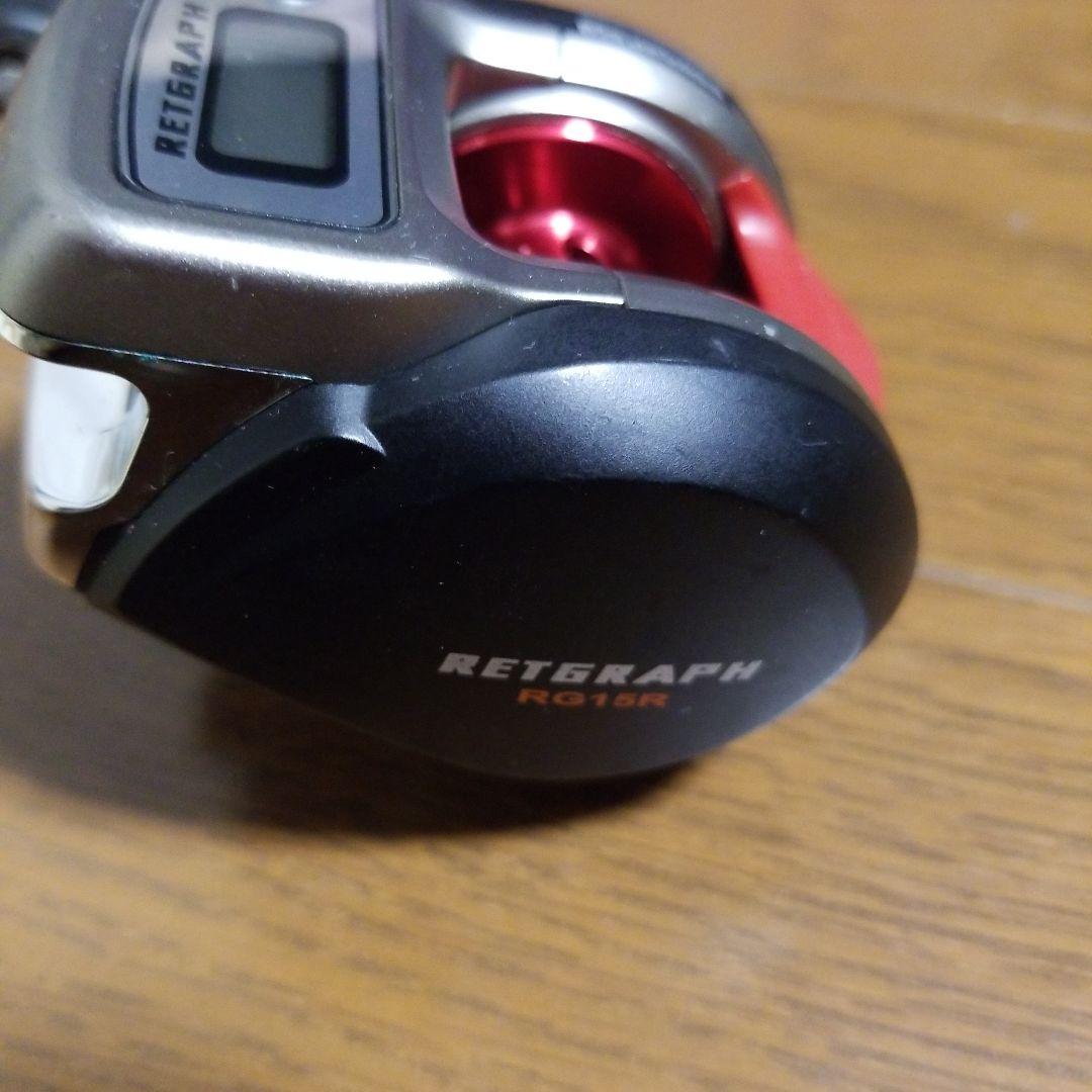 メガバス Ito リール 初代リトグラフRG15R 右巻 　(電池切)