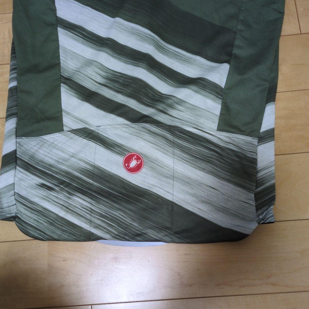 Castelli サイクルジャージ 半袖 オリーブグリーン