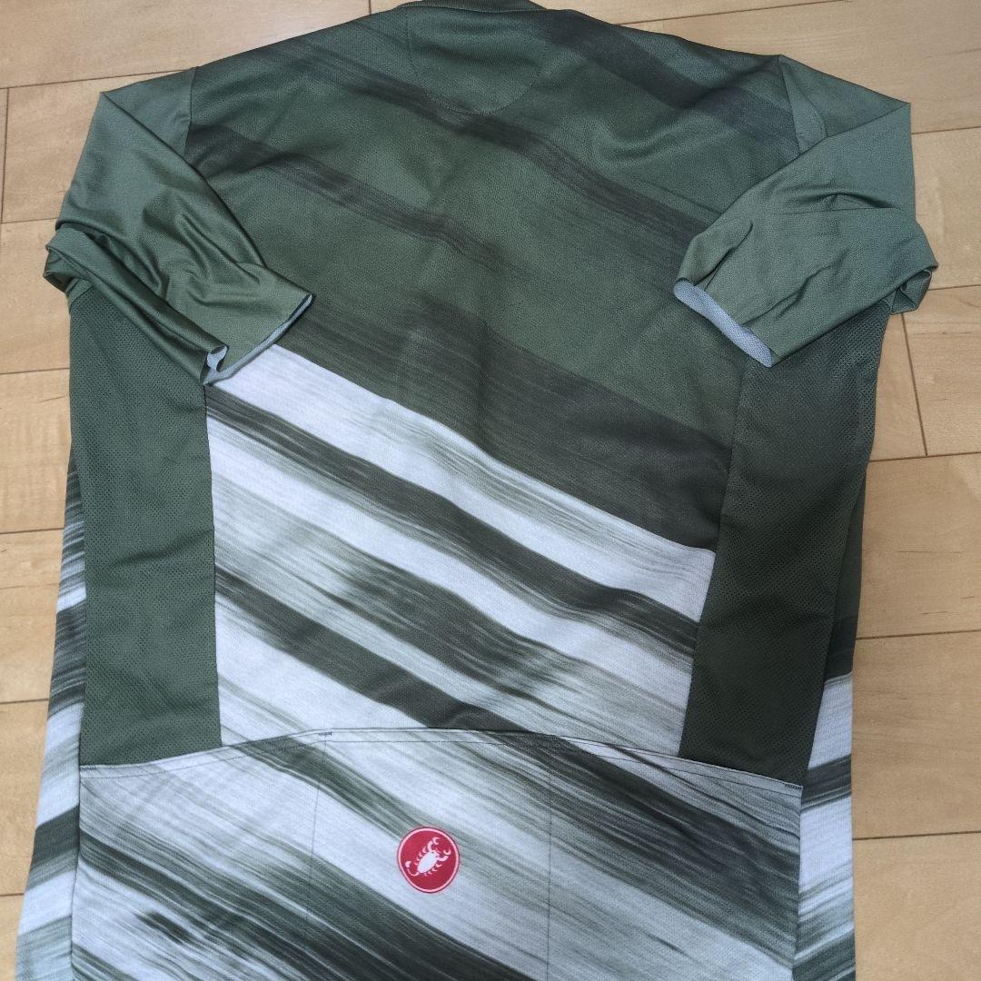 Castelli サイクルジャージ 半袖 オリーブグリーン