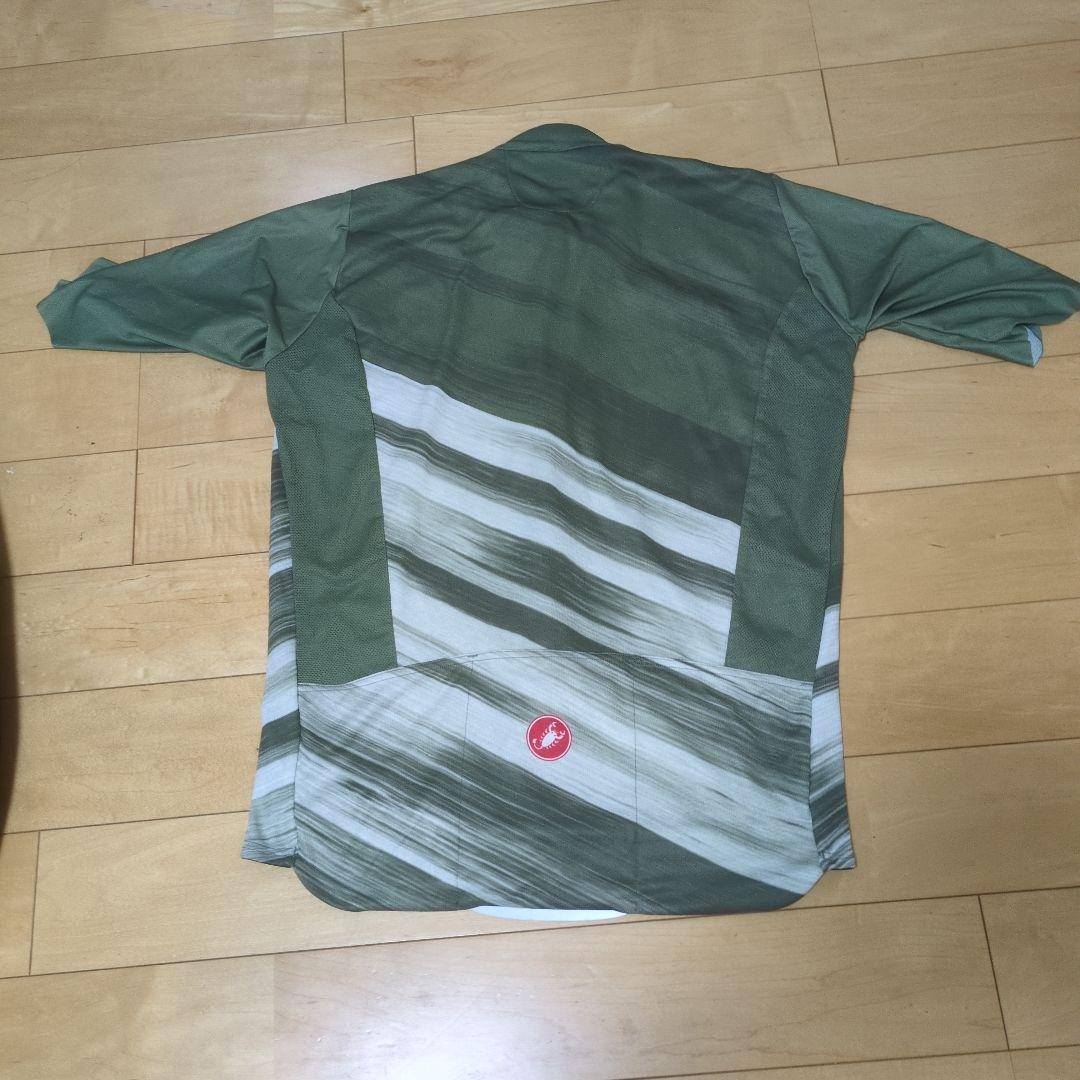 Castelli サイクルジャージ 半袖 オリーブグリーン