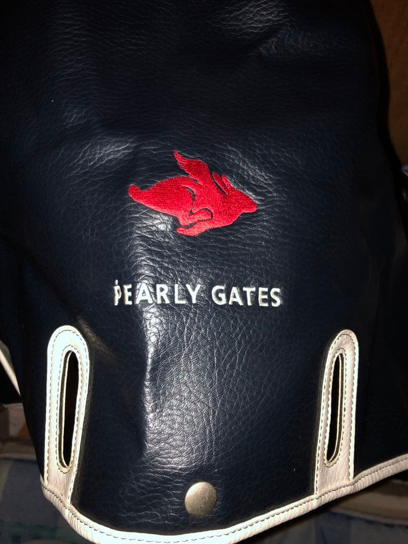 PEARLY GATES プロモデル　ゴルフバッグ ネイビー