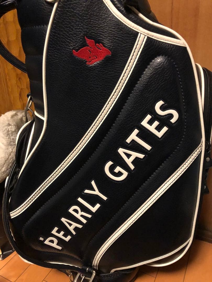 PEARLY GATES プロモデル　ゴルフバッグ ネイビー