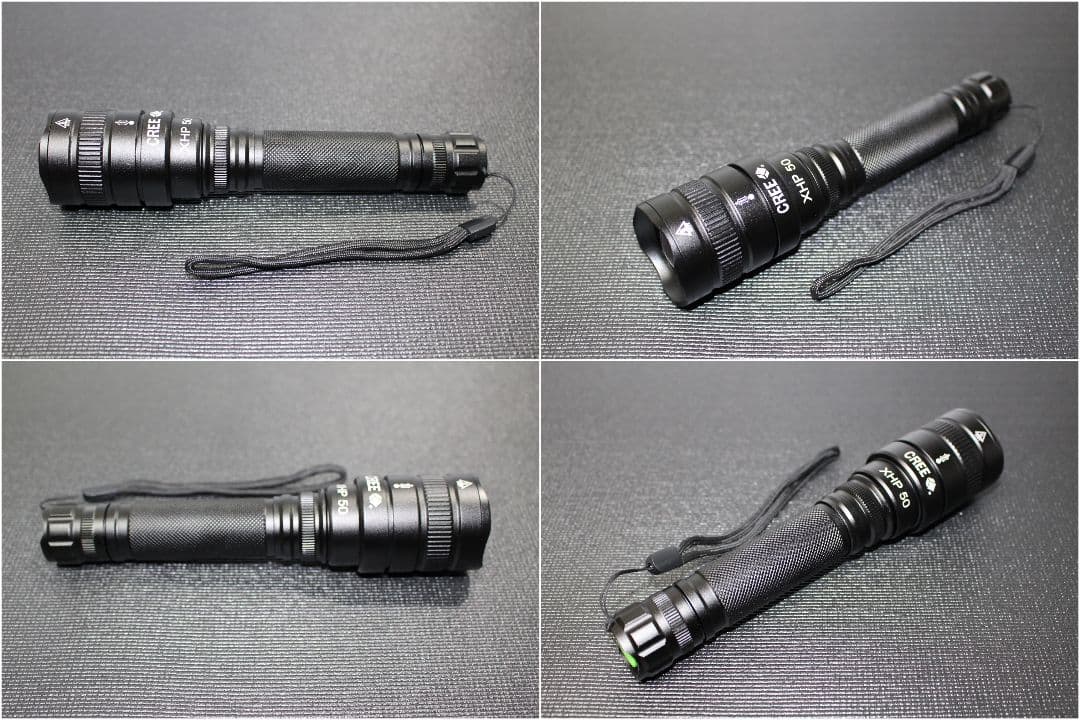 『正規CREE XHP50.2/スリム』懐中電灯　超強力　LEDハンディライト
