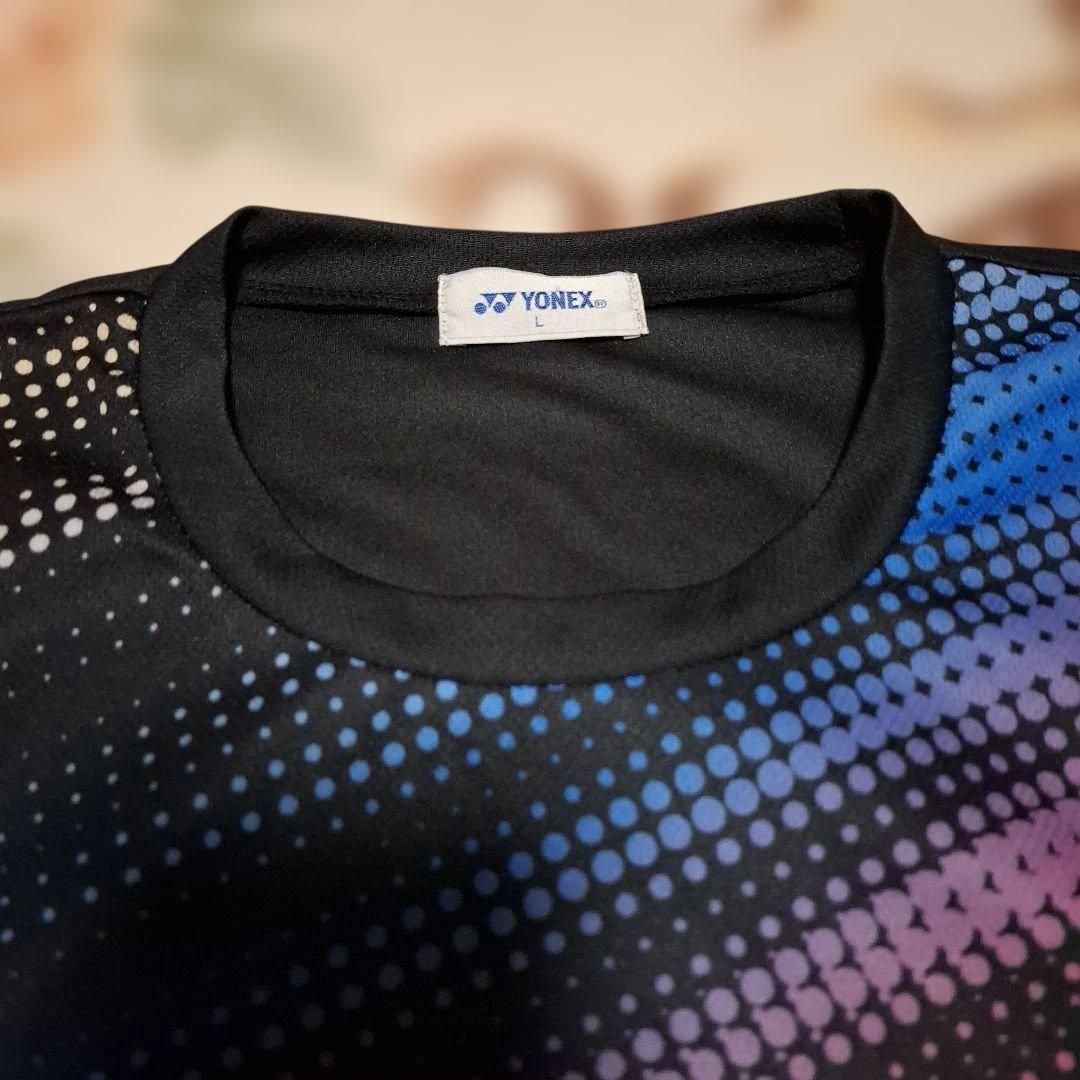 YONEX インターハイ北海道 2023 Tシャツ 黒　半袖