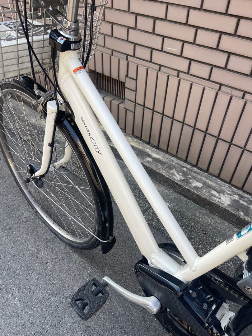 大阪市(新品バッテリー8.9)ヤマハパスシティ27インチ